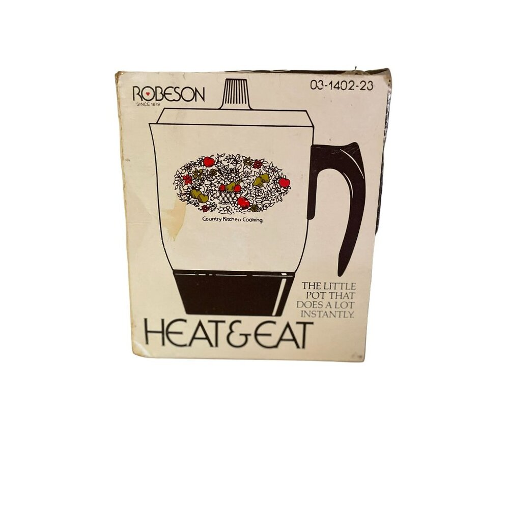 Vintage Robeson Heat & Eat Country Kitchen Cooking Used